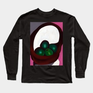 High Resolution Alligator Pears by Georgia O'Keeffe Long Sleeve T-Shirt